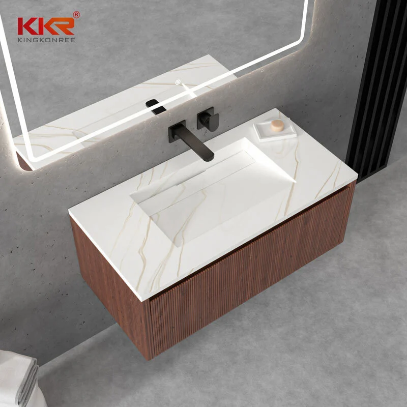 المصنع مخصص مخصص كونترتوب بالوعة غسل حوض الحمام الحمام حوض KKR-M8818 1
