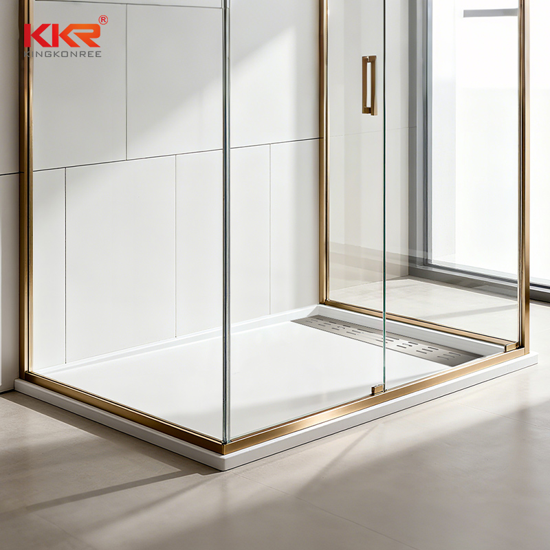 Shower Base Form Customizable Acrylic Shower Base Lightweight Shower Tray Cultured ...