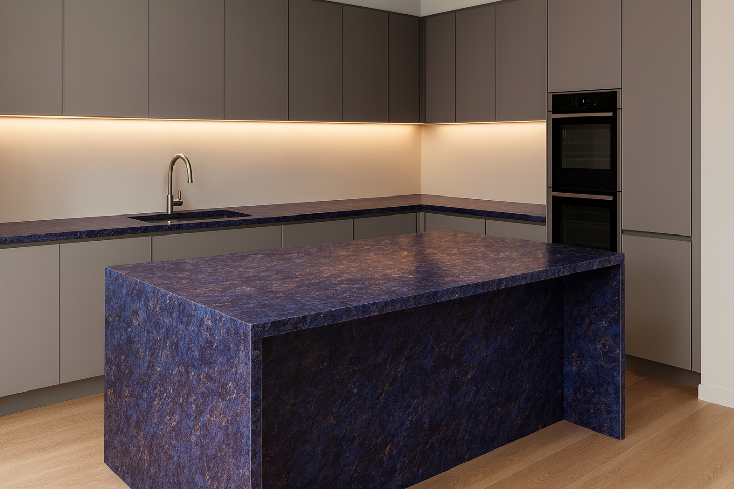 How Are Solid Surface Kitchen Worktops Made? | KingKonree