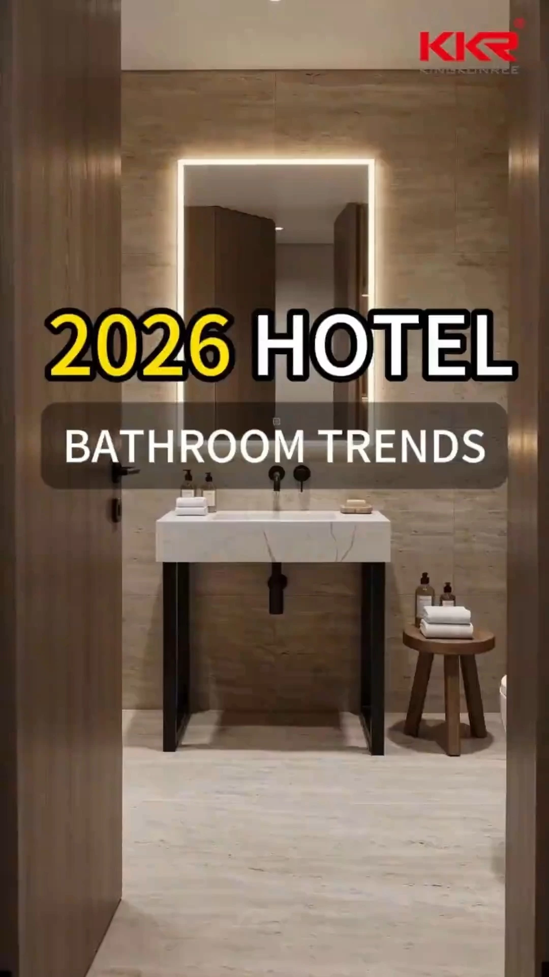 ADA Accessible Solid Surface Bathroom Vanity Sink | Custom Integrated Wash Basin with Metal Base 1