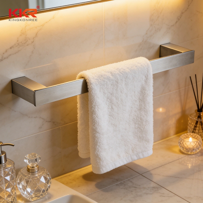 Bathroom Hardware European Antigue Bath Towel Rack Set Bathroom Towel Rack KKR-3710 1