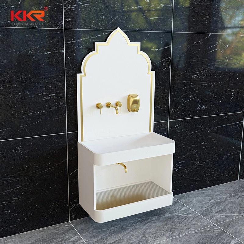 Progettato per moschee e spazi di lusso: la soluzione definitiva per il Wudu. KKR-WUDU-31 1