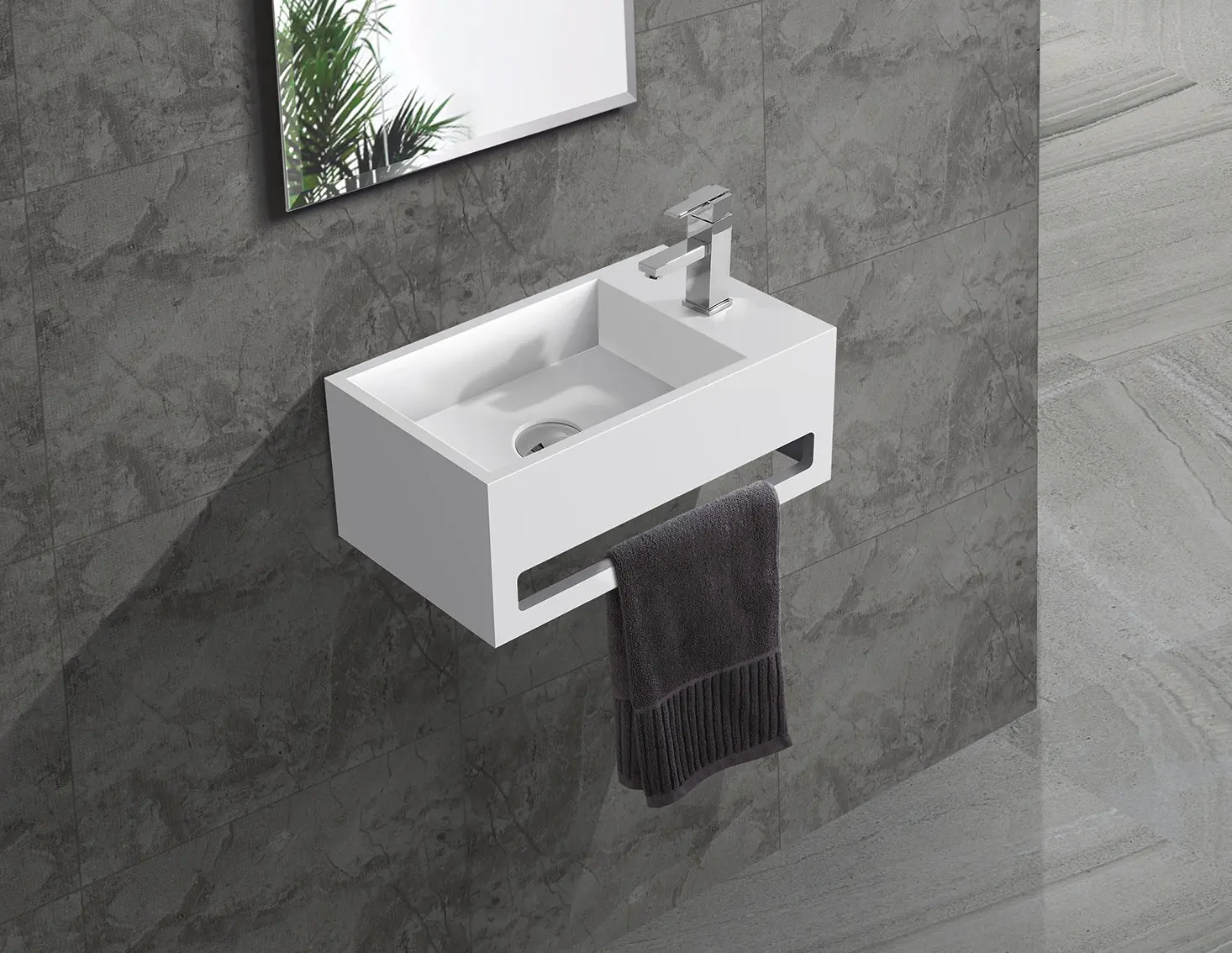 moden wall mounted basin bunnings supplier for toilet 2