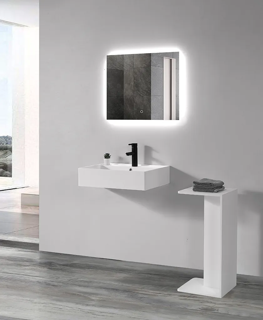 KingKonree slope 24 wall mount sink supplier for bathroom 2