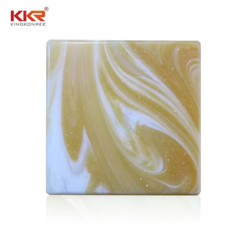 China fabrica folhas de superfície sólida translúcidas de pedra artificial KKR - A031 1