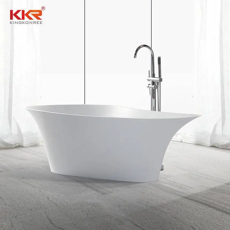 Baignoire autoportante à surface solide de 190 cm KKR-B009 1