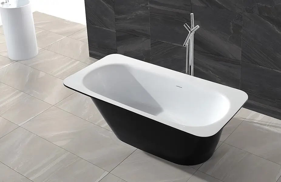 KingKonree hot-sale large freestanding bath custom for family decoration 2