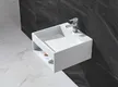 highend wall hung cloakroom basin sink for hotel 2