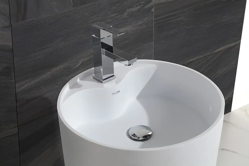 KingKonree sturdy bathroom free standing basins supplier for motel 3