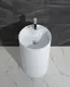 KingKonree sturdy bathroom free standing basins supplier for motel 2