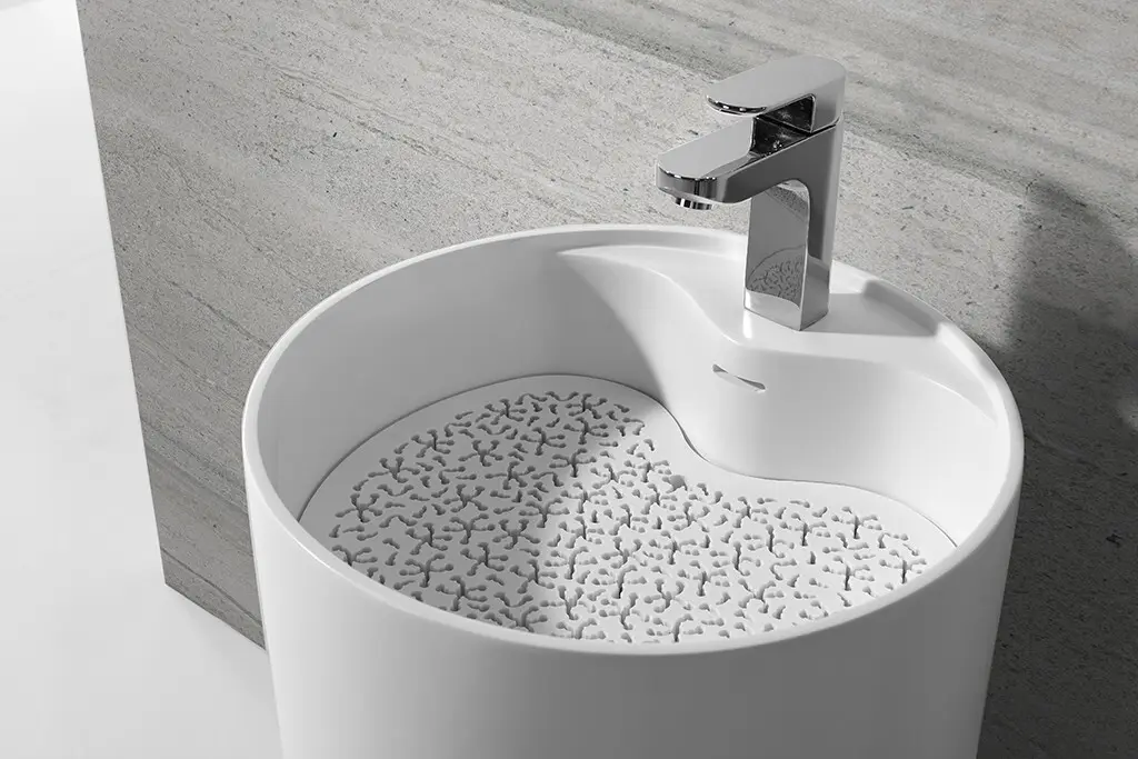 KingKonree sturdy bathroom free standing basins supplier for motel 4