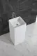 KingKonree freestanding vanity basins customized for bathroom 2