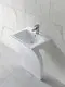 KingKonree resin free standing sink bowl supplier for bathroom 2