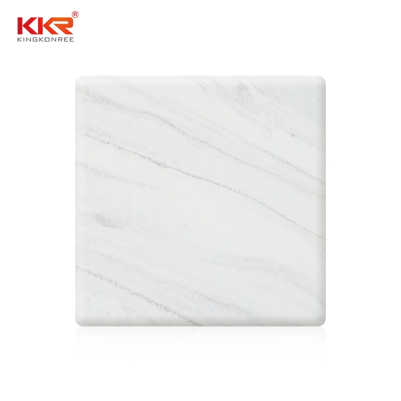 Hojas de superficie sólida acrílica pura de color mármol KKR-M6805 1