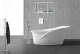KingKonree black bathroom tubs custom for hotel 2