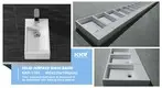 KingKonree wall mount sink with backsplash customized for home 8