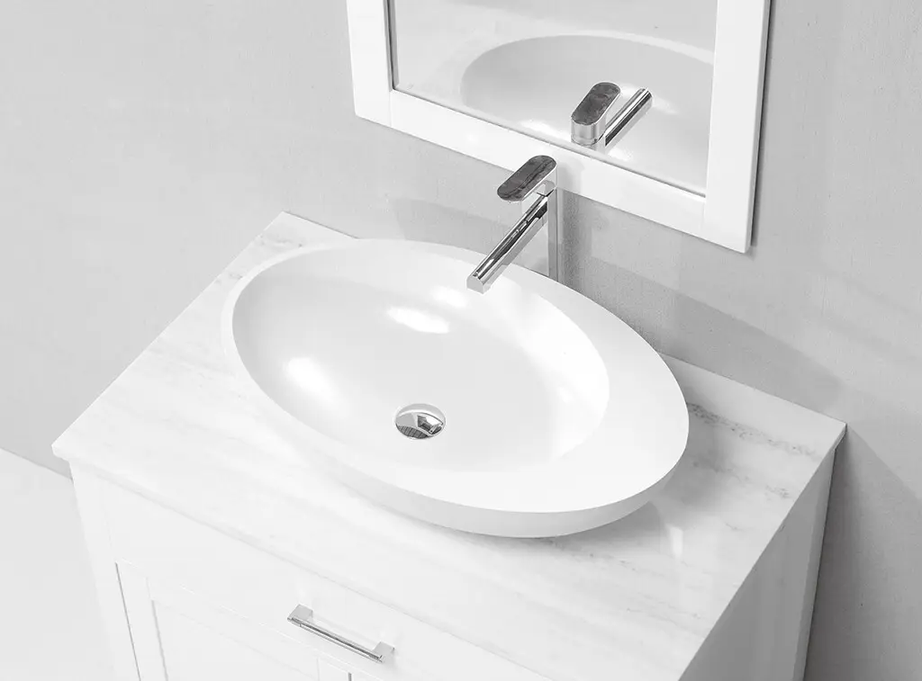 KingKonree black oval above counter basin cheap sample for hotel 2