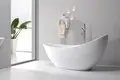 quality stone bathtub OEM for shower room 2