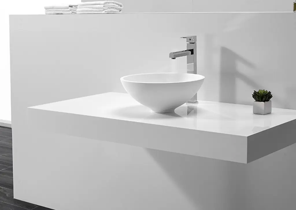 best quality top mount bathroom sink customized for hotel 2
