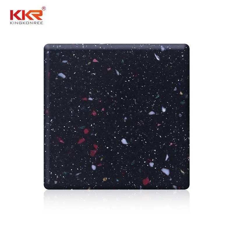 couleur noire de 12mm avec la feuille extérieure solide acrylique modifiée par puces KKR-M1646 1