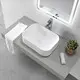 KingKonree small above counter bathroom sinks customized for restaurant 2