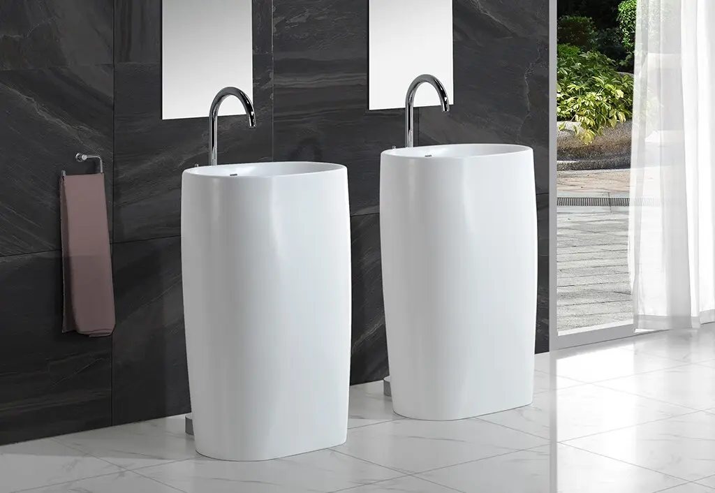 gel free standing wash basin manufacturer for bathroom 2