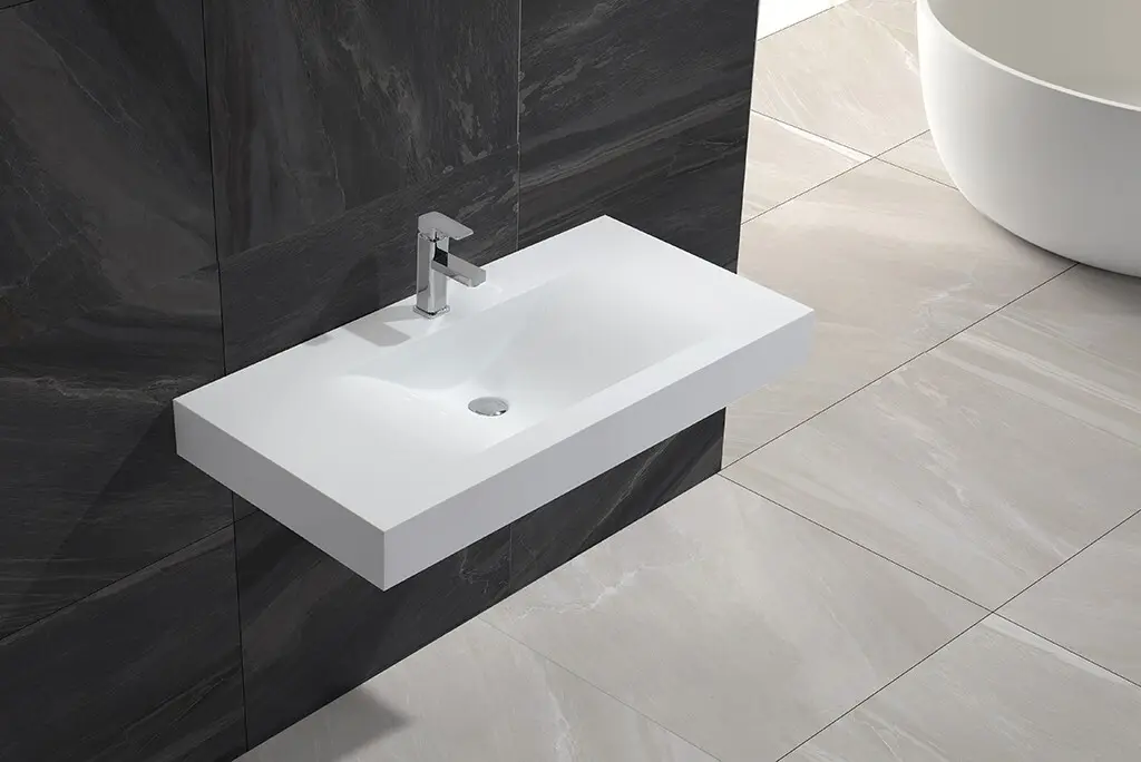 concrete wall mount vintage sink customized for home 2