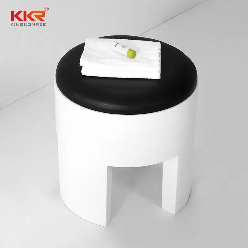 KKR تصميمات فريدة من نوعها للحمام ذات سطح صلب مصنوعة من قالب KKR-Stool-C 1