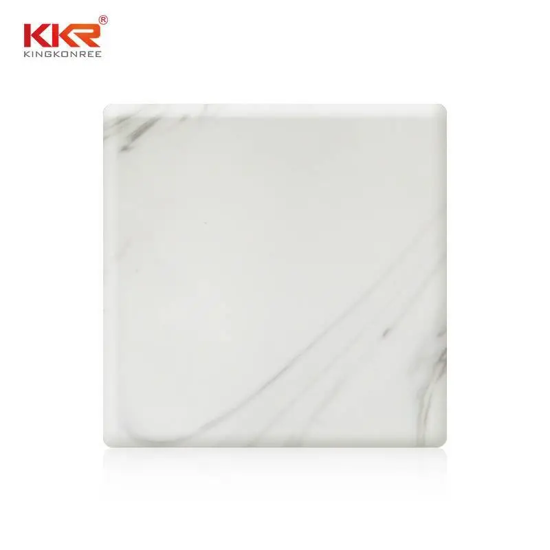 Populair ontwerptextuurpatroon Gemodificeerde acryl Solid Surface-platen KKR-M8816 1