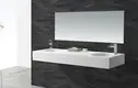 KingKonree solid wall hung sink basin sink for toilet 2