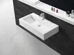 acrylic wall mounted sink customized for home 2