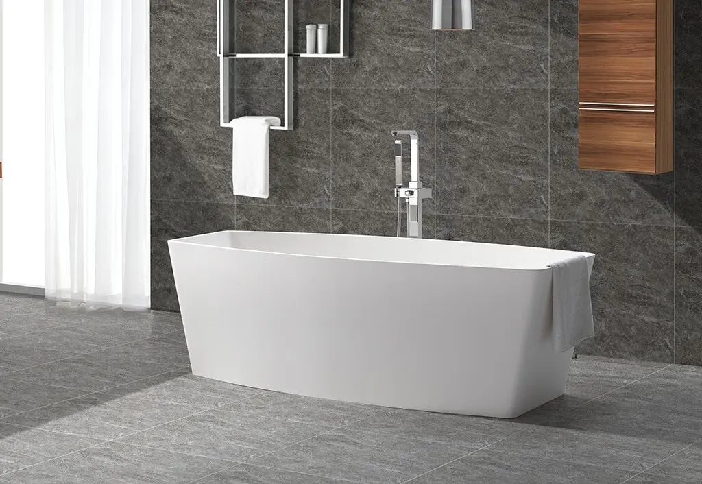 KingKonree matt stand alone soaking bathtubs ODM for hotel 2