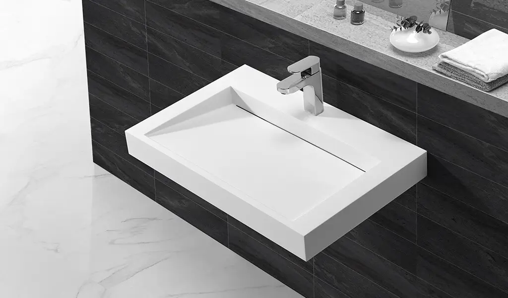 KingKonree black wall hung semi pedestal basin manufacturer for toilet 2