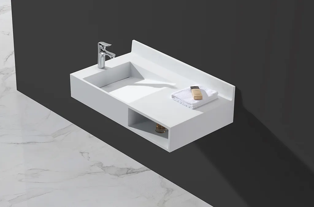 professional wall hung countertop supplier for hotel 2