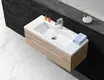 solid surface double basin cabinet sinks for motel 2