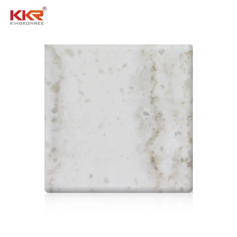 Artificial Marble Veining Pattern Acrylic Solid Surface Sheet KKR-M8826 1