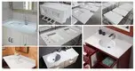 KingKonree kkrcountertop concrete bathroom countertops manufacturer for motel 2