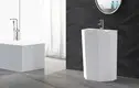 KingKonree shelf free standing sink bowl factory price for bathroom 2
