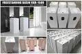 Italian floor standing basin design for home 8