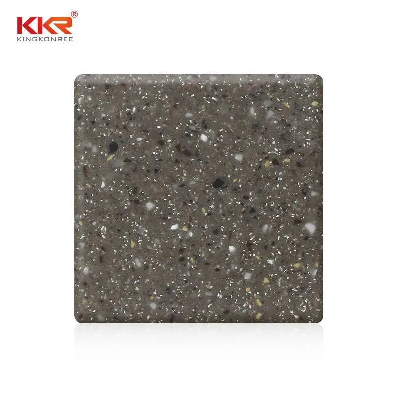 KKR Großhandel modifizierte Acrylplatten mit fester Oberfläche und Chips, Farbe KKR-M1678 1