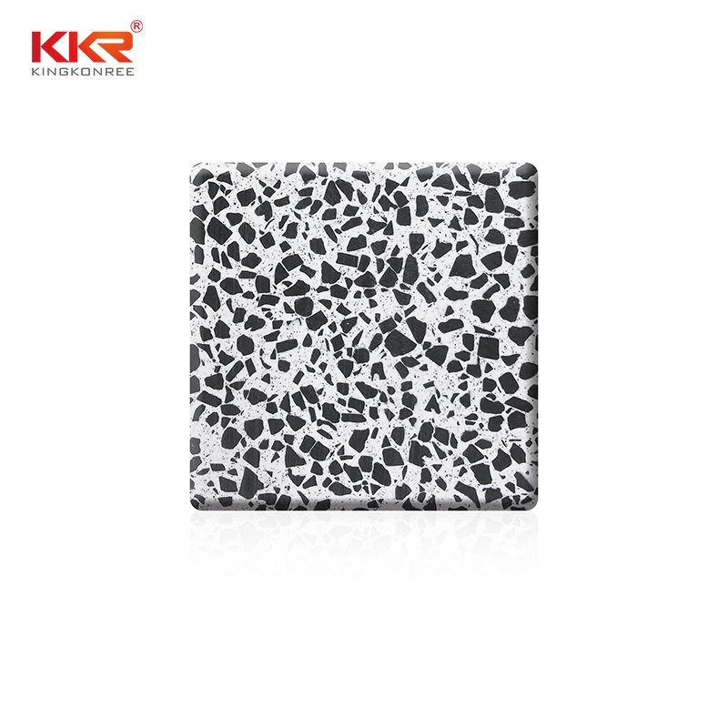 سطح صلب أكريليك معدل بعرض 1220 مم مع رقائق ملونة KKR-M2038 1
