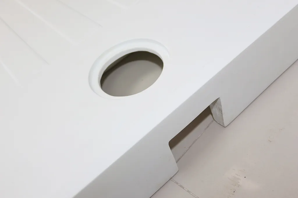 polymarble 1300 x 800 shower tray at -discount for hotel 4