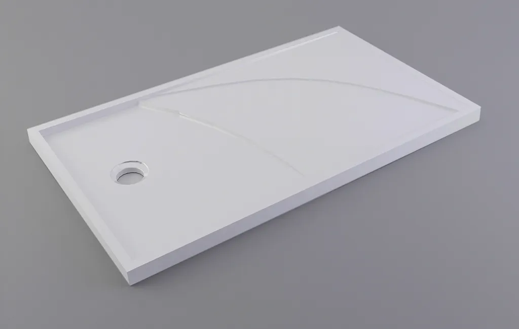 KingKonree shallow shower tray at -discount for home 3