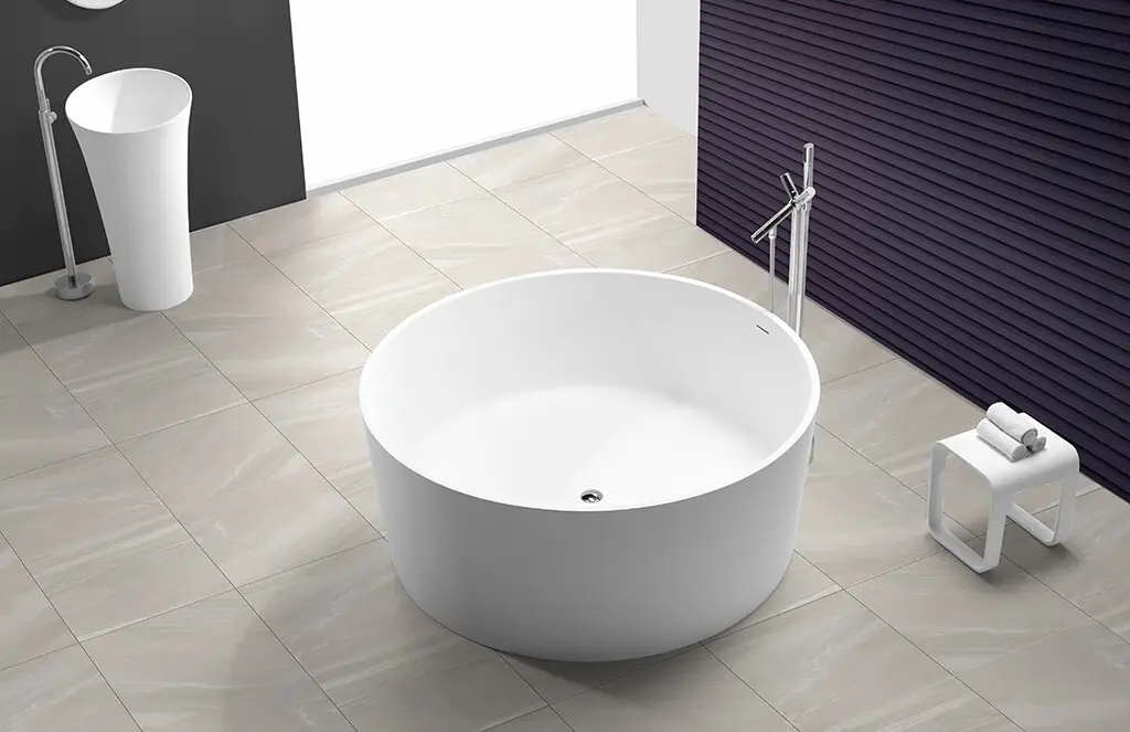 KingKonree round bathtub OEM for bathroom 2