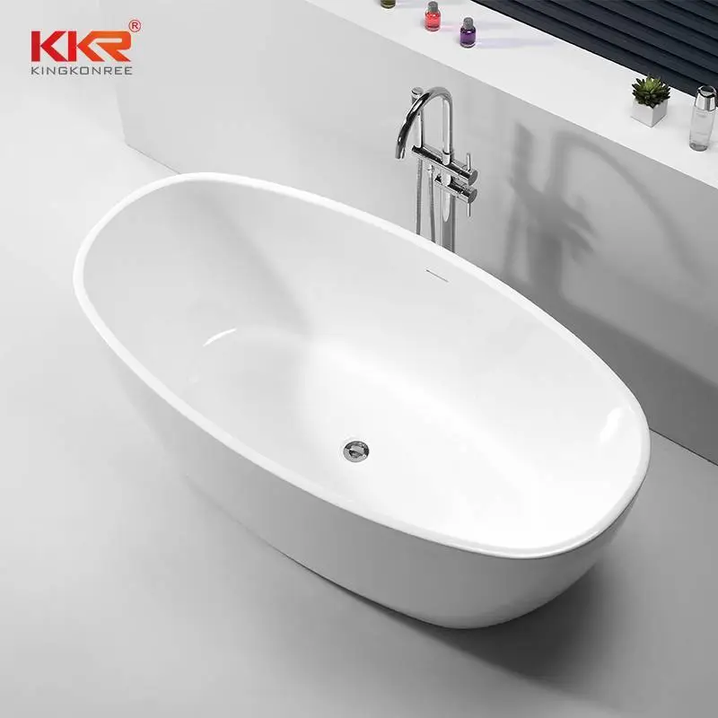 الانتهاء من السطح المصقول حوض الاستحمام السطحي الصلب KKR-B065 1