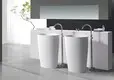 KingKonree shelf round freestanding basin manufacturer for bathroom 2