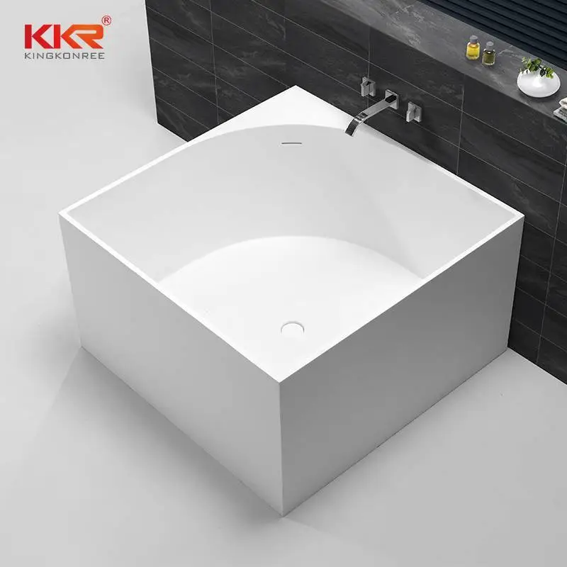 Baignoire autoportante à surface solide Squartz 1050 mm KKR-B067 1