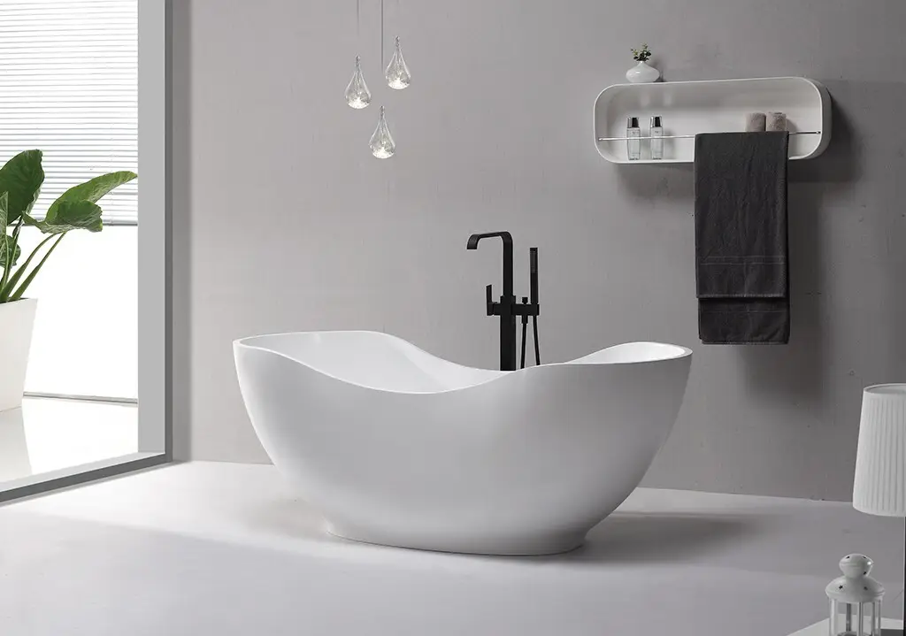KingKonree finish best freestanding tubs free design for shower room 2