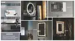 KingKonree classic led full mirror customized design for bathroom 2