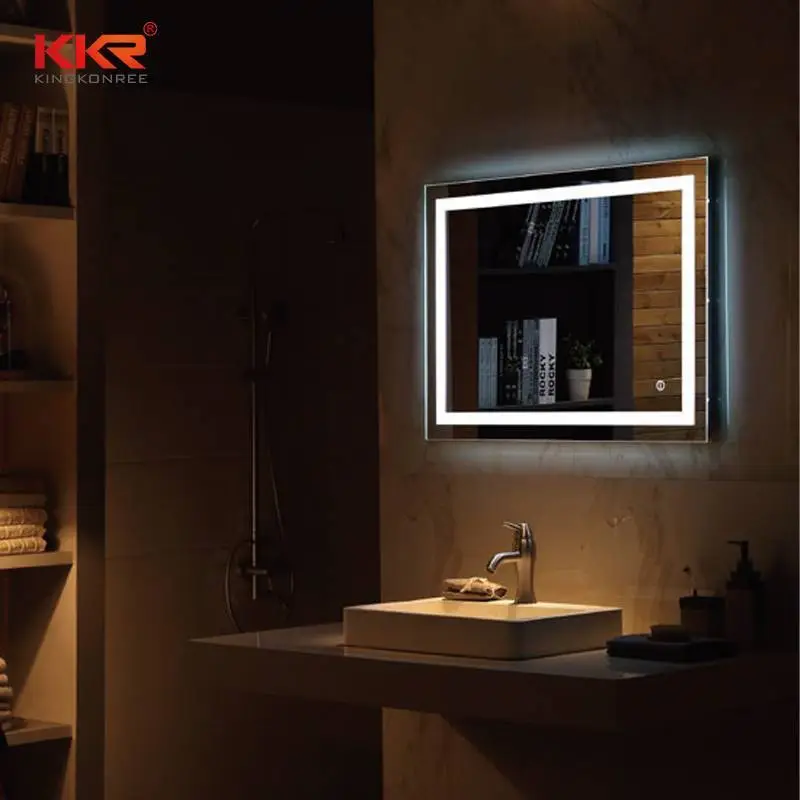Specchio da bagno con luce LED di vendita caldo KKR-8022 1
